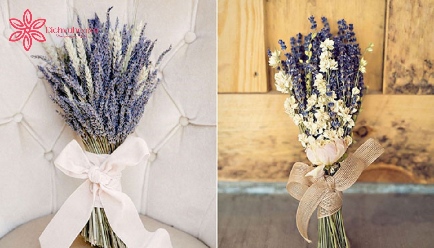 Bó hoa lavender loài hoa chúc mừng sinh nhật tháng 6