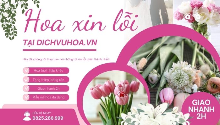 Tiệm hoa tươi chất lượng cao, giá tốt - Dichvuhoa.vn