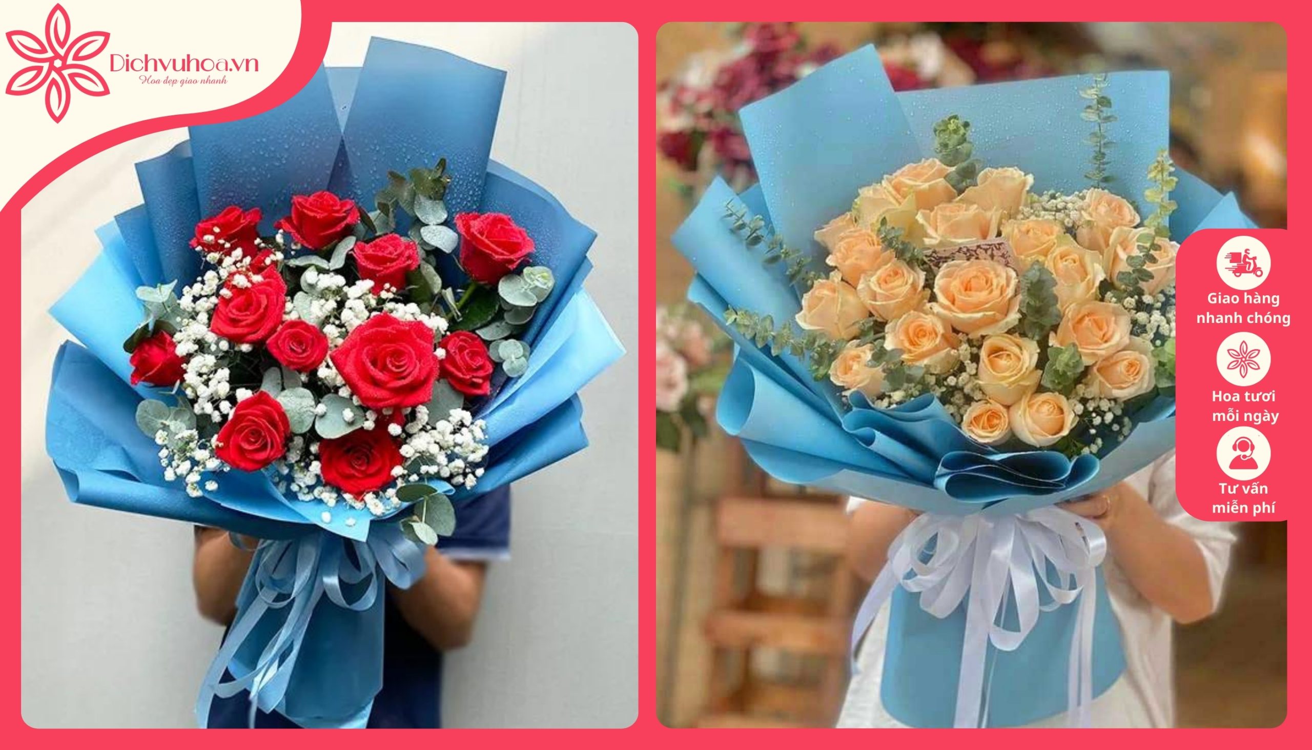 Chọn hoa ngày valentine khiến nửa kia động lòng