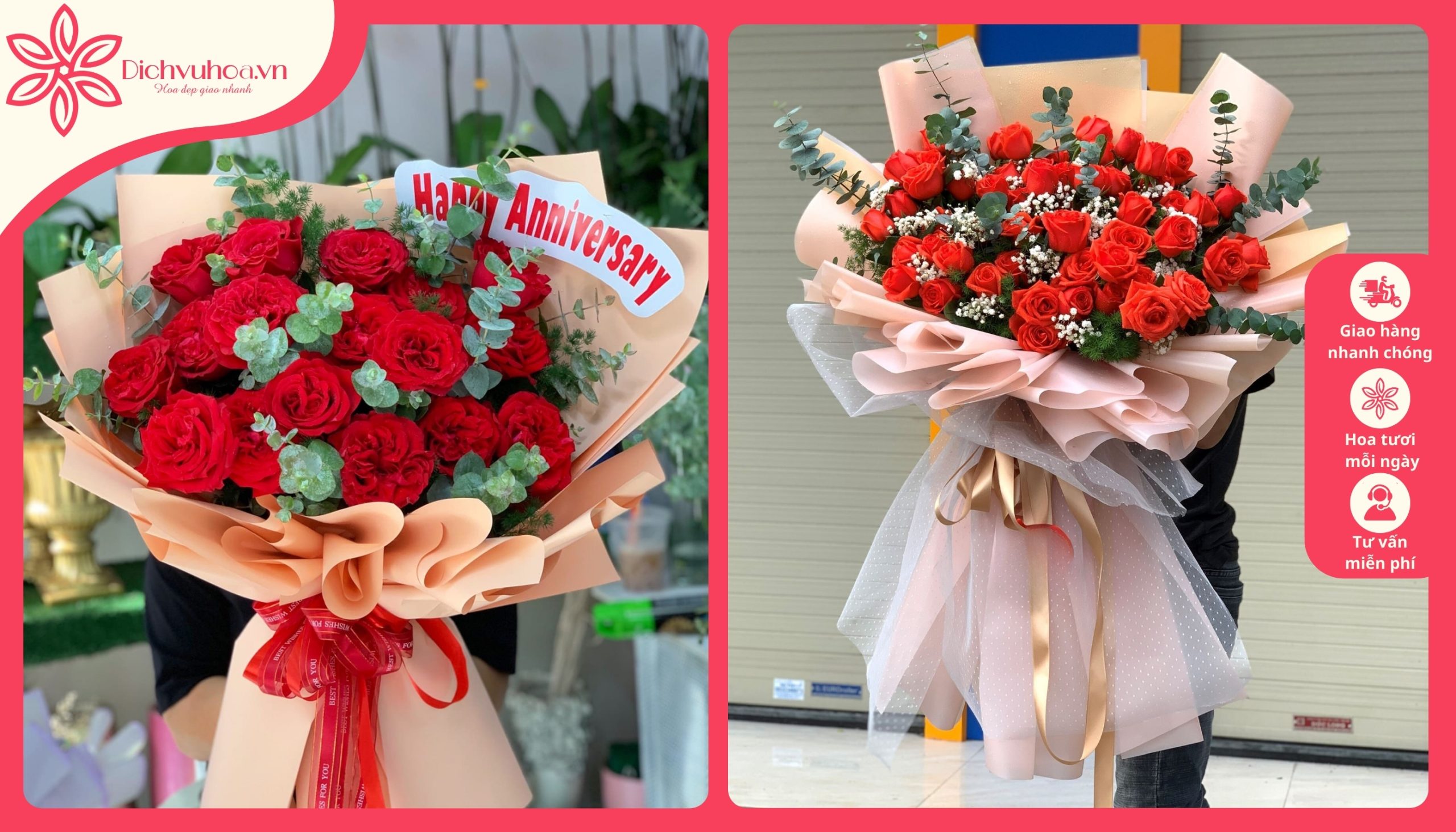 Ý nghĩa tặng hoa chúc mừng Valentine