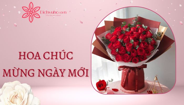 Hoa tặng cho mỗi ngày mới rực rỡ