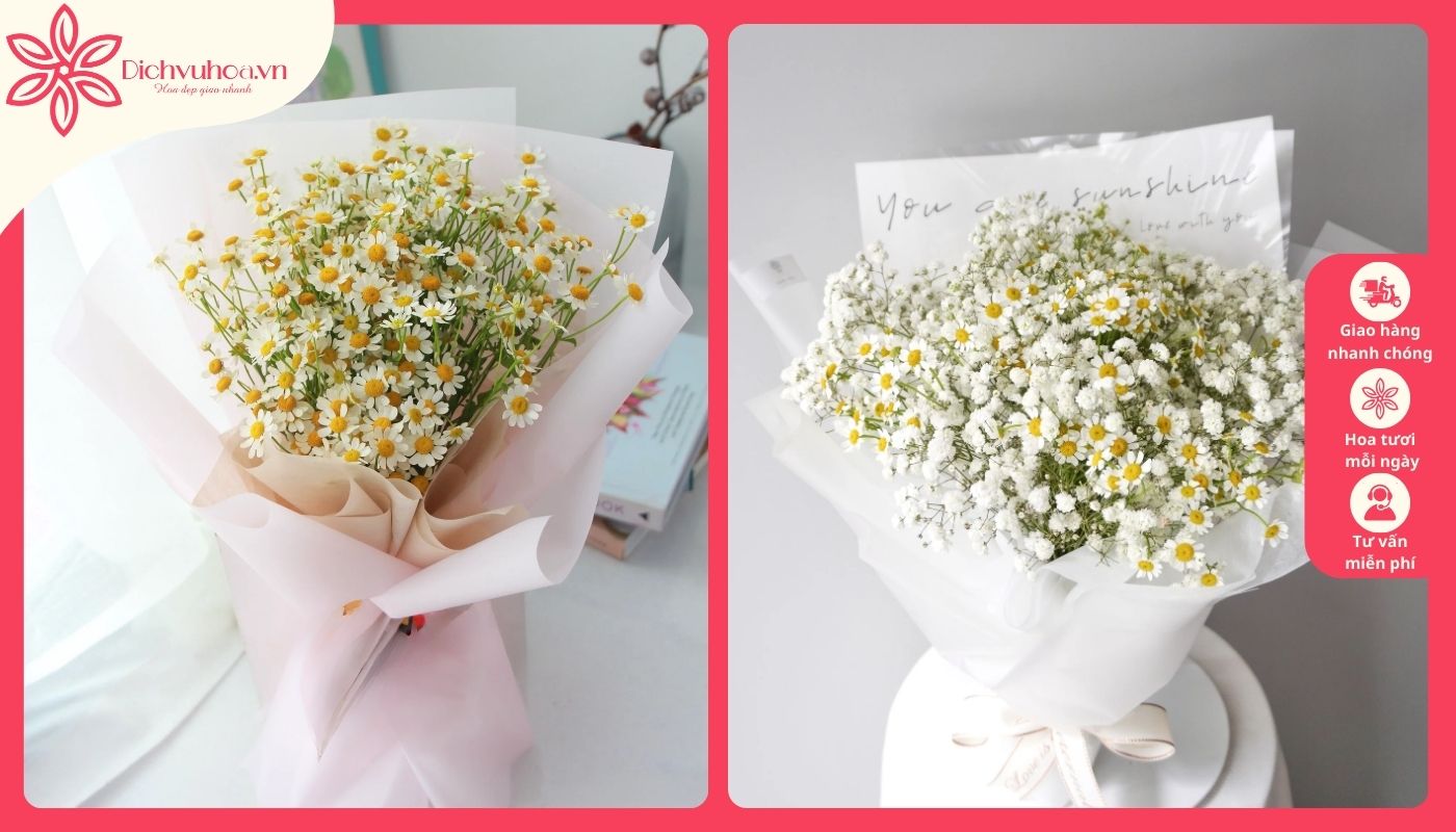 Tặng hoa sinh nhật cho con gái với hoa bibi Tặng hoa sinh nhật cho con gái với hoa bibi