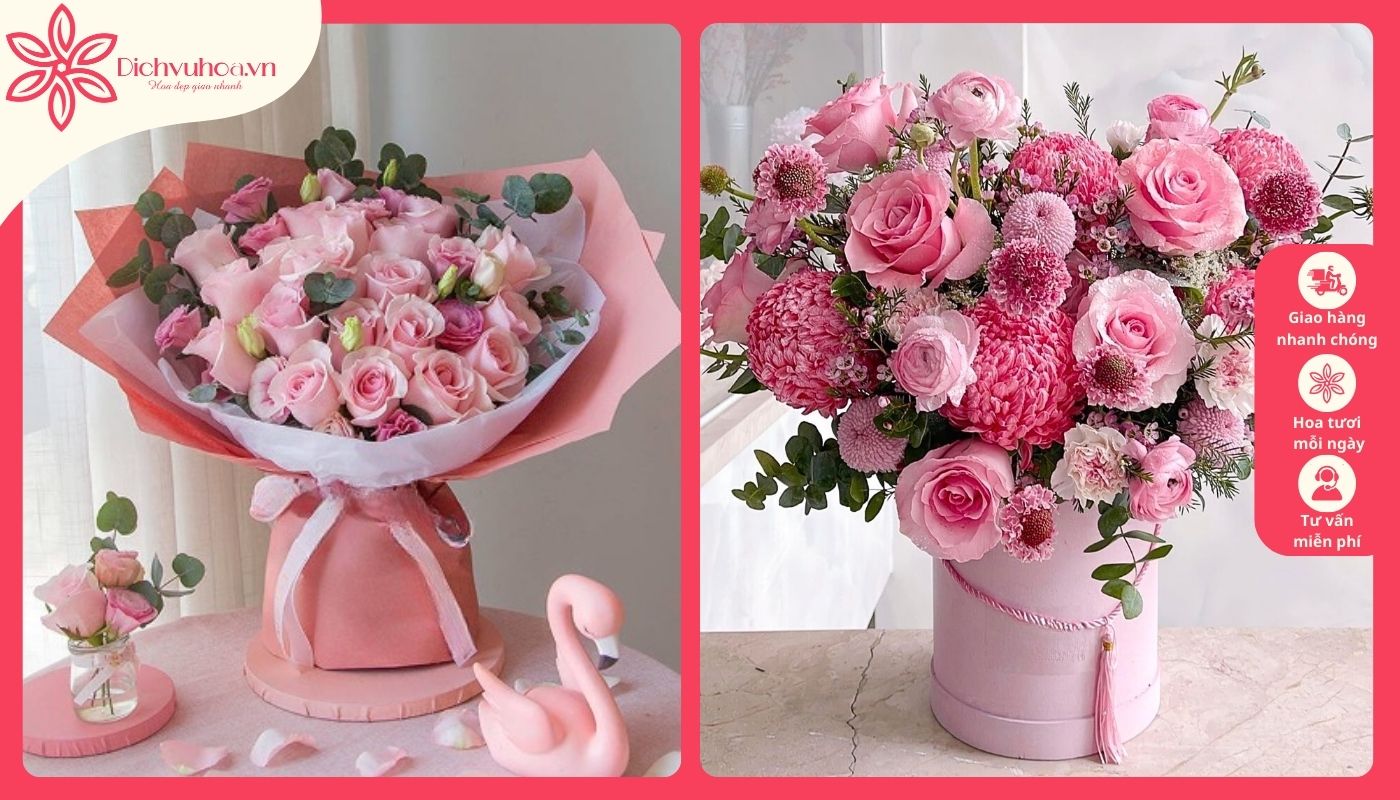 Tặng hoa hồng cho con gái yêu Tặng hoa hồng cho con gái yêu